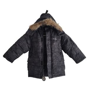 FUBU The Collection Kids 5/6 Down-Filled Puffer Jacket Winter Snow